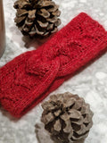 Pretty leaf twist headband