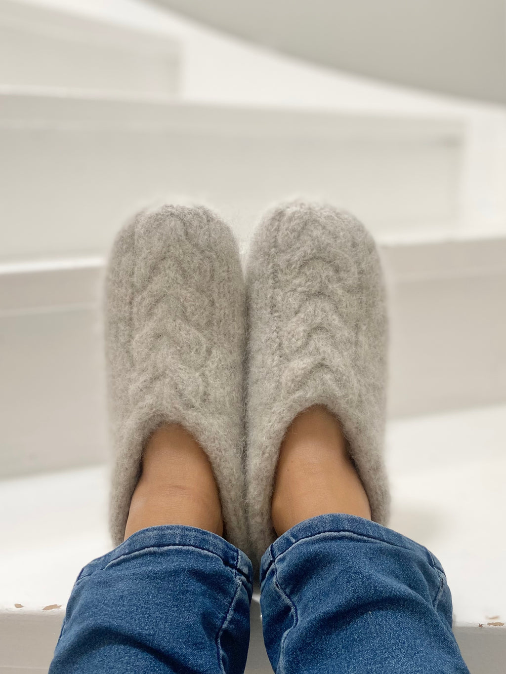 Heartshaped slippers