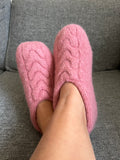 Heartshaped slippers