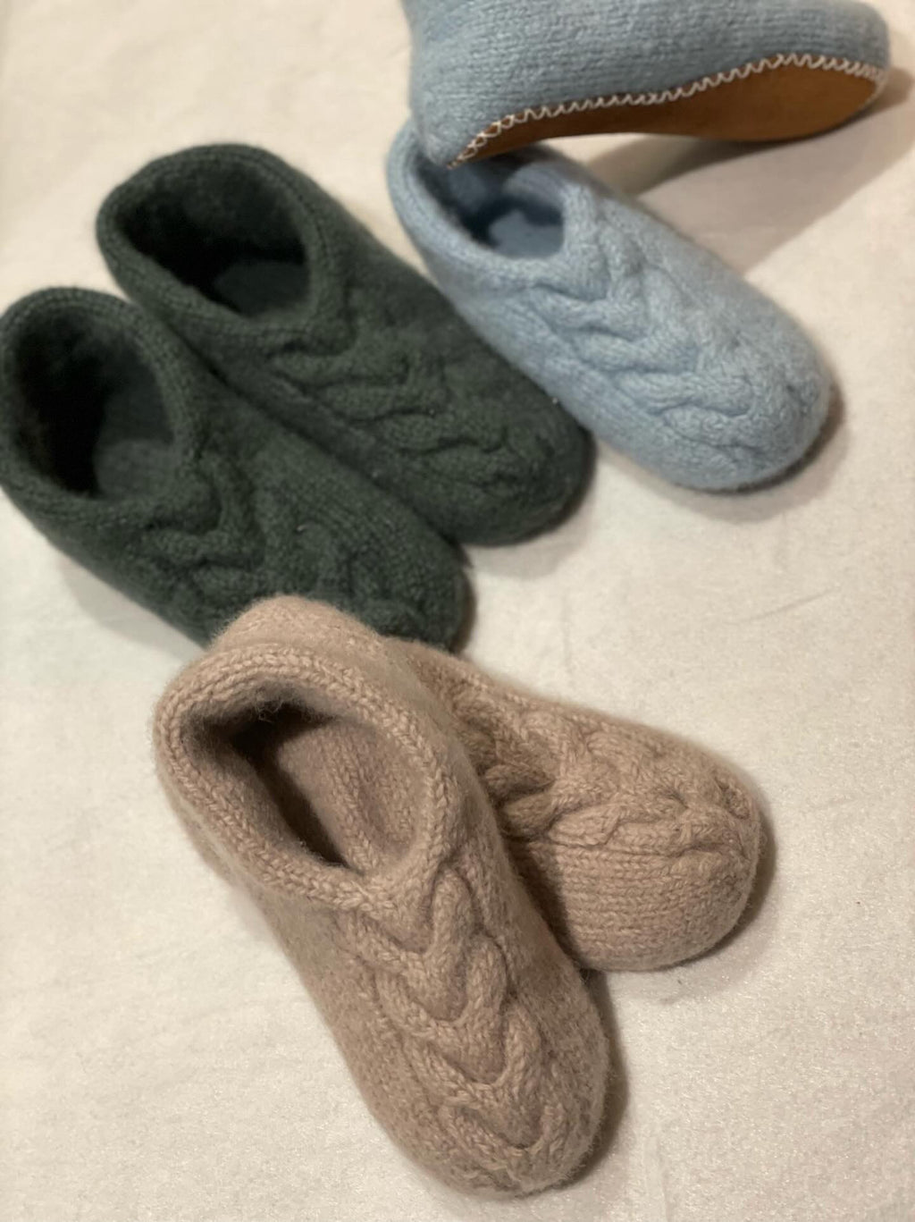 Heartshaped slippers