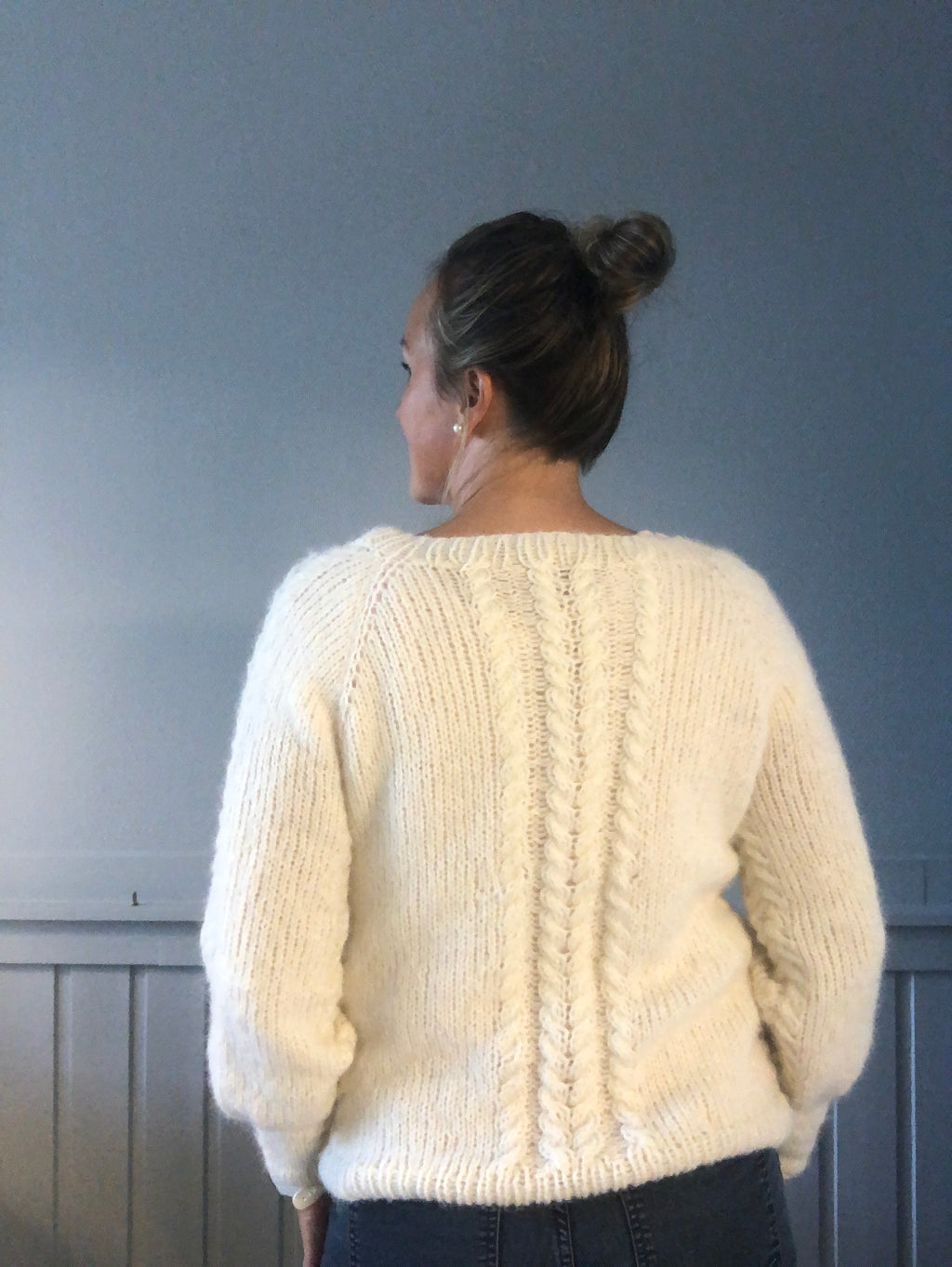 Airy flettecardigan