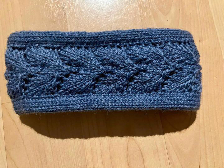 Pretty leaf twist headband