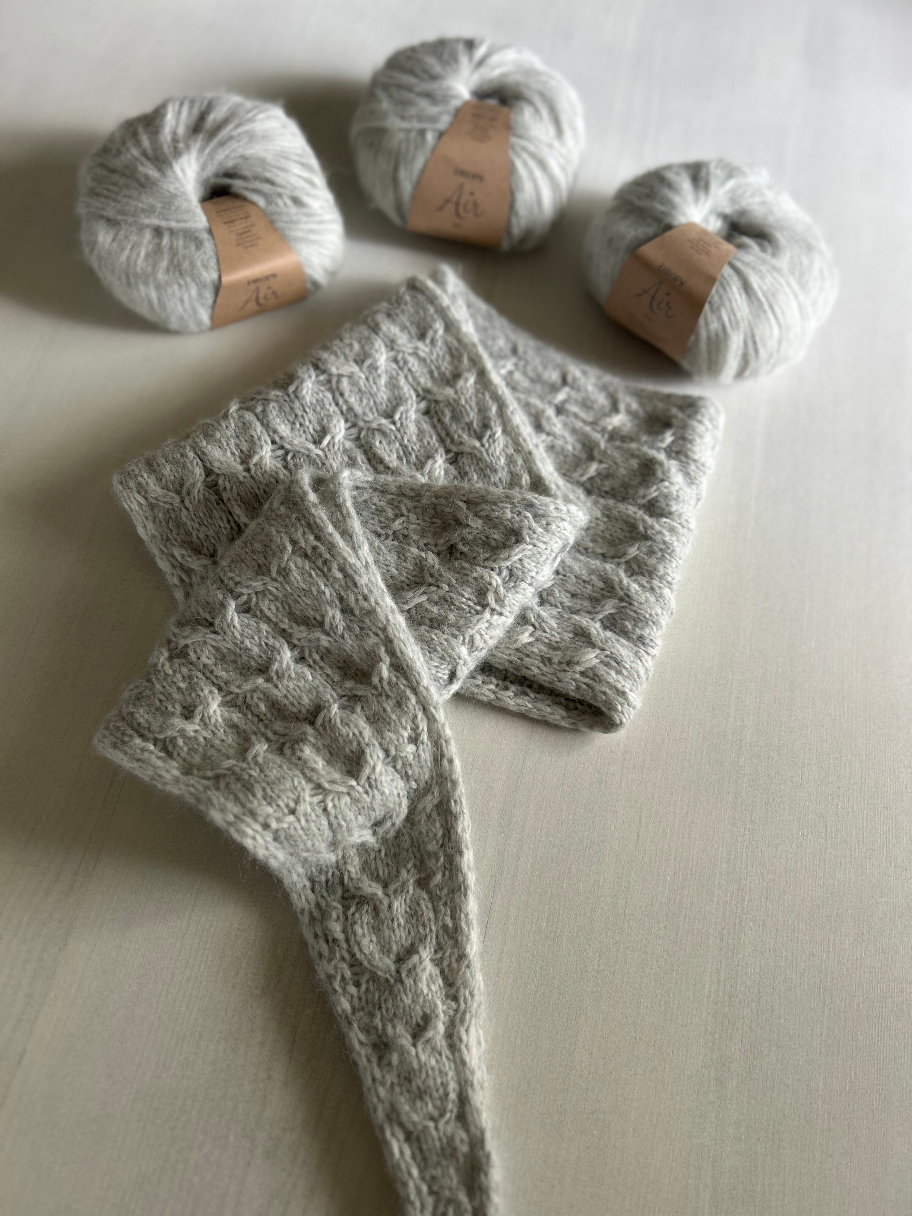 Chunky Heartshaped scarf