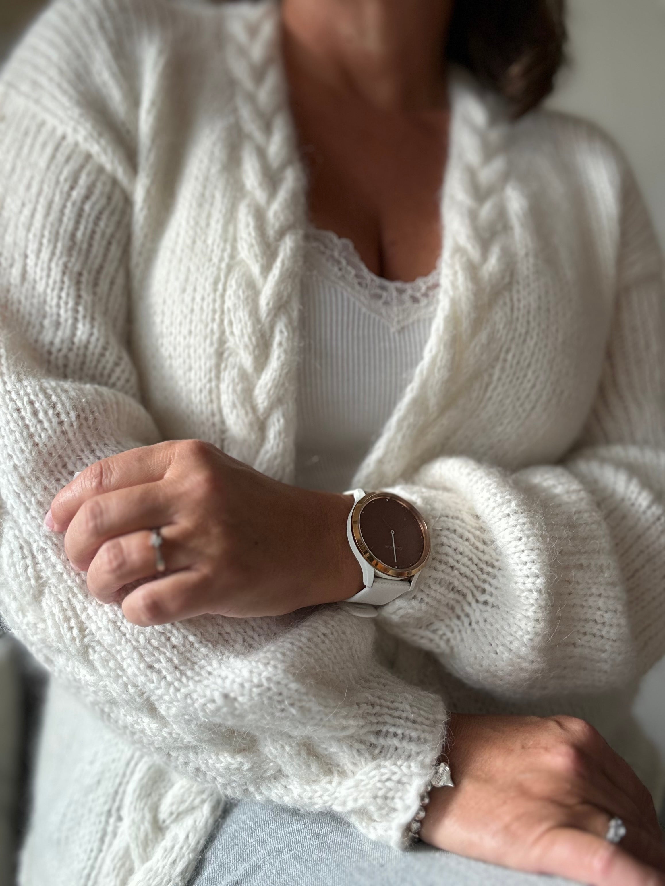 Snuggles Cable cardigan