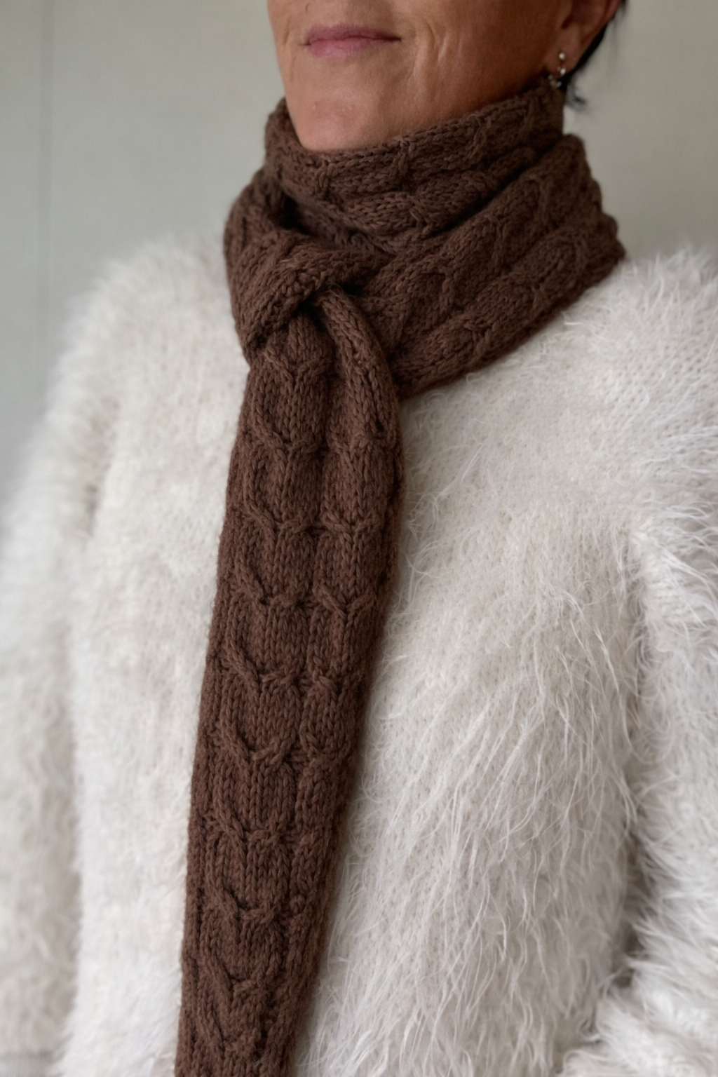 Chunky Heartshaped scarf