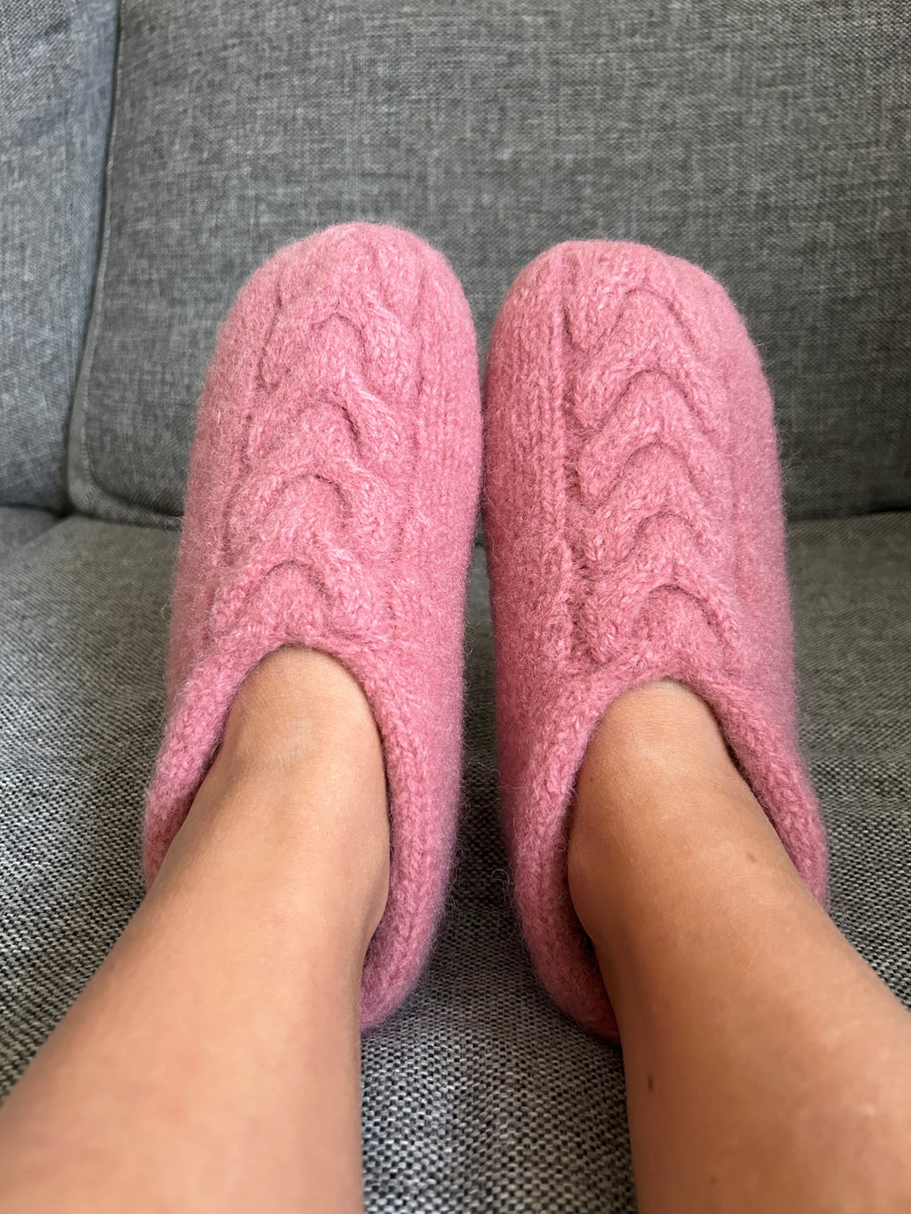 Heartshaped slippers