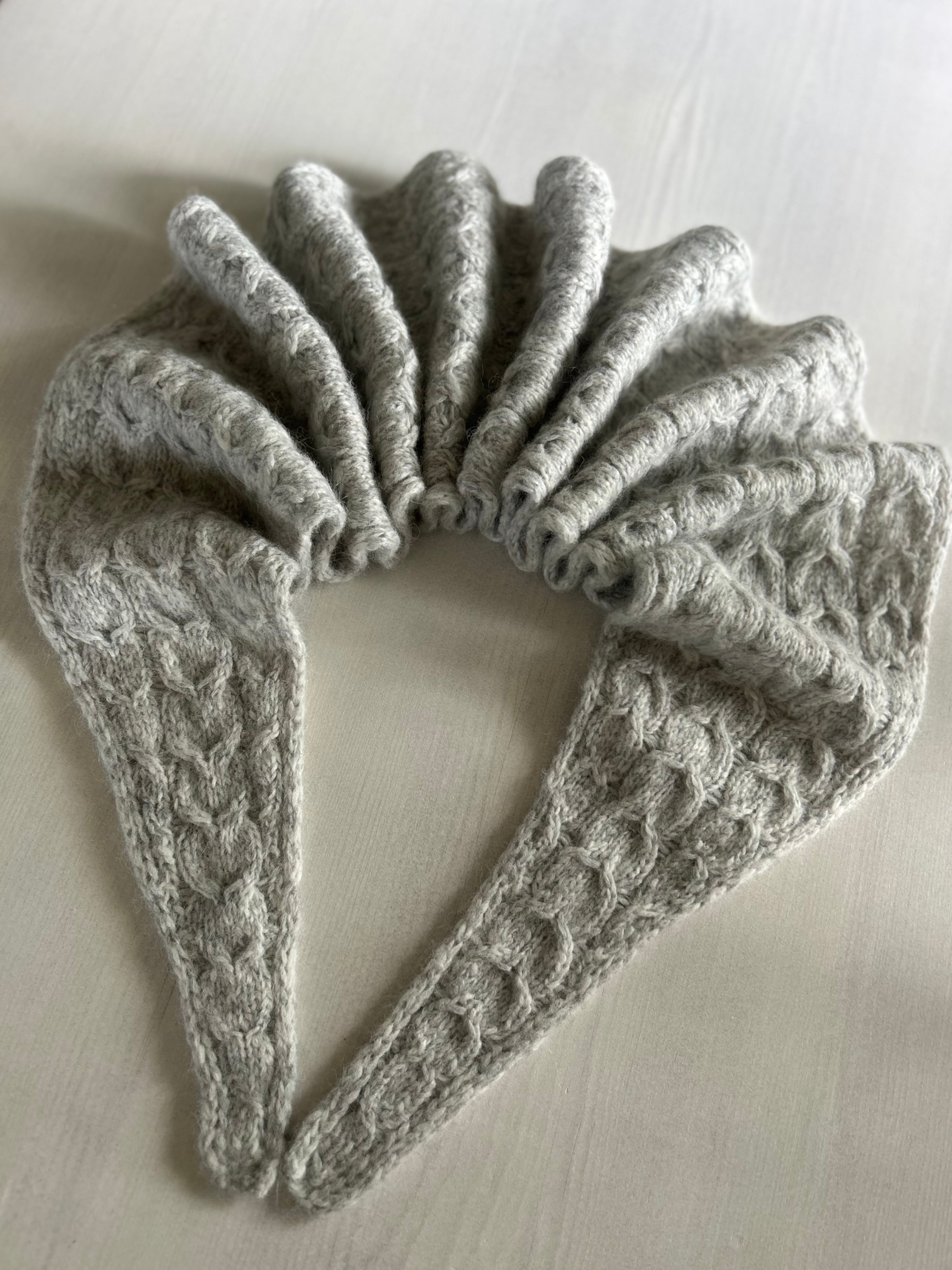 Chunky Heartshaped scarf
