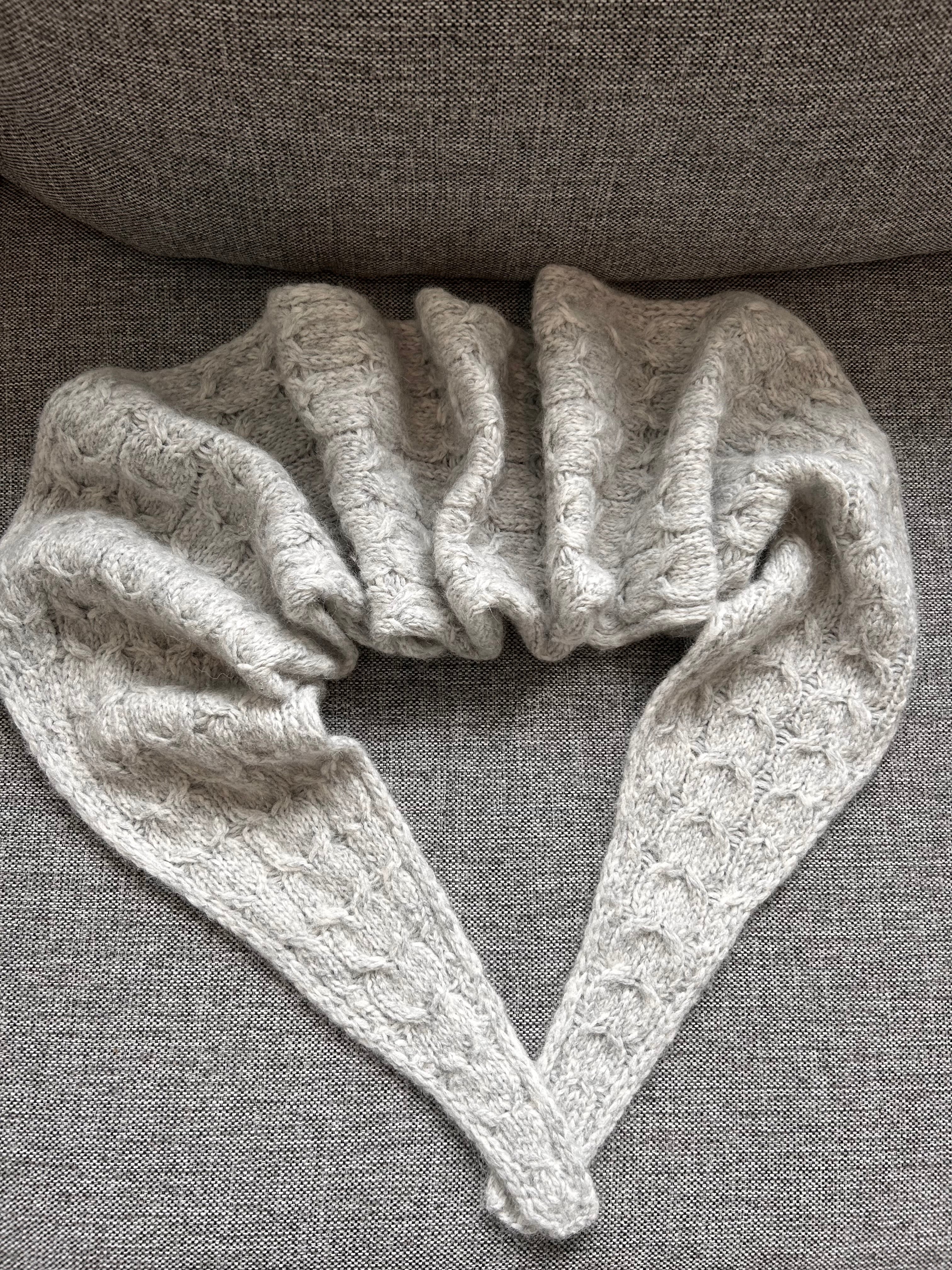 Chunky Heartshaped scarf