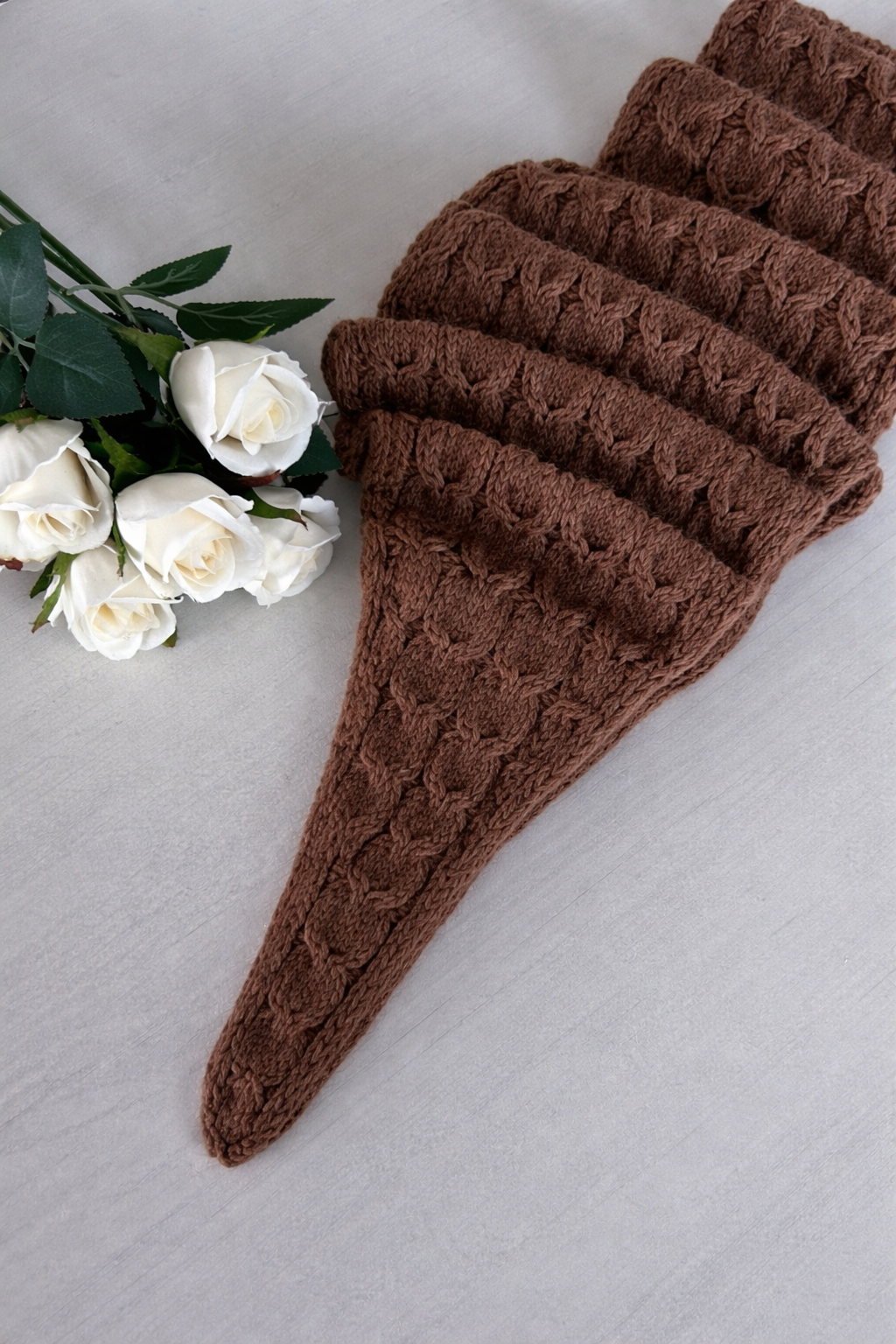 Chunky Heartshaped scarf
